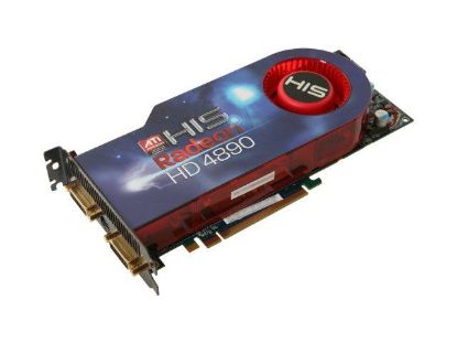 Picture of HIS H489FP1G Radeon HD 4890 Turbo 1GB 256-bit GDDR5 PCI Express 2.0 x16 HDCP Ready CrossFire Supported Video Card