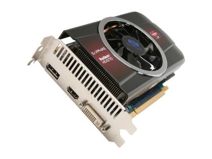 Picture of SAPPHIRE 100328L Radeon HD 6770 1GB GDDR5 PCI Express 2.1 x16 HDCP Ready CrossFireX Support Video Card