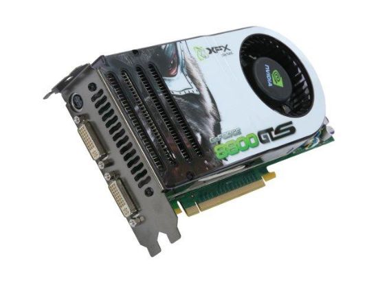 Picture of XFX PV-T80G-THF GeForce 8800 GTS 640MB 320-bit DDR3 PCI Express 2.0 x16 HDCP Ready SLI Support Video Card