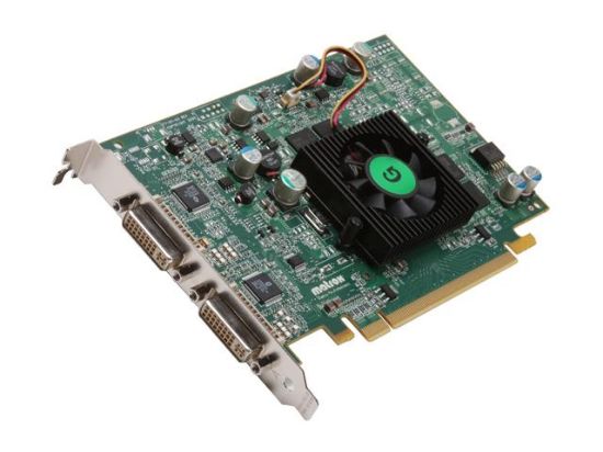 Picture of MATROX P65-MDDE128F 128MB DDR PCI-E Dual Head Graphics Card