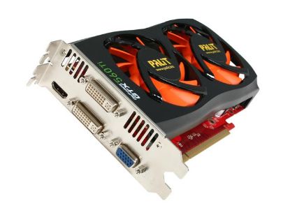 Picture of PALIT NE5X56T01142-1041F GeForce GTX 560 Ti (Fermi) 2GB 256-bit GDDR5 PCI Express 2.0 x16 HDCP Ready SLI Support Video Card