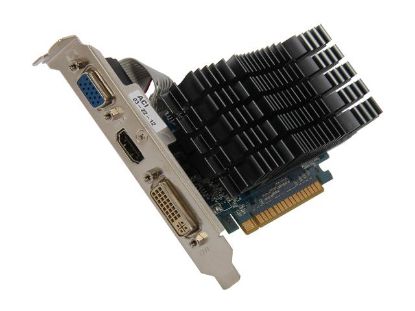 Picture of ASUS ENGT520 SILENT/DI/1GD3 GeForce GT 520 1GB 64-bit DDR3 PCI Express 2.0 x16 HDCP Ready Low Profile Ready Video Card