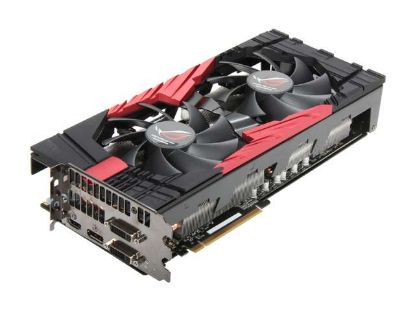 Picture of ASUS MARS II/2DIS/3GD5 GeForce GTX 580 x2 (Fermi) 3072MB 384-bit x2 GDDR5 PCI Express 2.0 x16 HDCP Ready SLI Support Video Card