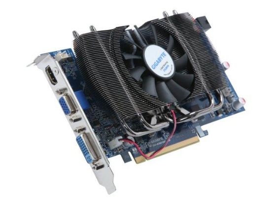 Picture of GIGABYTE GV-N98TOC-1GI REV 2.0 Rev 2.0 GeForce 9800 GT 1GB 256-bit GDDR3 PCI Express 2.0 x16 HDCP Ready SLI Support Video Card