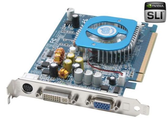 Picture of CHAINTECH SE6600/128-64BIT GeForce 6600 128MB 64-bit DDR PCI Express x16 Video Card