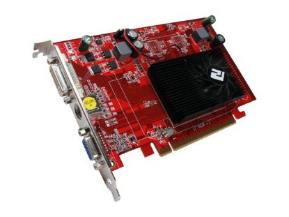 Picture of POWERCOLOR HD2600PRO 256MB 64BIT Radeon HD 2600PRO 256MB 64-bit GDDR2 PCI Express x16 HDCP Ready Video Card - OEM