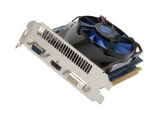 Picture of SAPPHIRE 100357-2GL Radeon HD 7750 2GB 128-Bit DDR3 PCI Express 3.0 CrossFireX Support Video Card