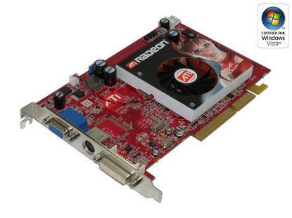 Picture of ATI 100-437809 Radeon X1650PRO 512MB 128-Bit GDDR2 AGP 4X/8X Video Card 