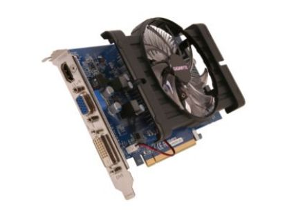 Picture of GIGABYTE GV-R667D3-2GI Radeon HD 6670 2GB 128-bit DDR3 PCI Express 2.1 x16 HDCP Ready  Video Card