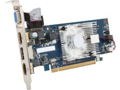 Picture of GIGABYTE GV R545D2 512D Radeon HD 5450 512MB 64-bit DDR2 PCI Express 2.1 x16 HDCP Ready Low Profile Video Card