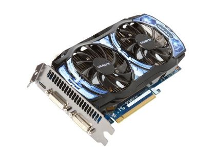 Picture of GIGABYTE GV N460OC2 1GI GeForce GTX 460 (Fermi) 1GB 256-bit GDDR5 PCI Express 2.0 x16 HDCP Ready SLI Support Video Card