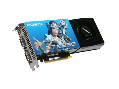 Picture of GIGABYTE GVN285UD1GH GeForce GTX 285 1GB 512-bit GDDR3 PCI Express 2.0 x16 HDCP Ready SLI Support Video Card