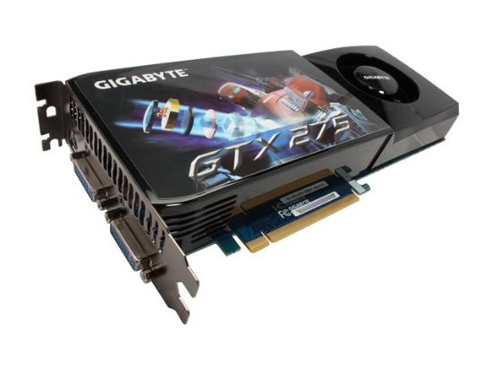 Picture of GIGABYTE GV N275UD 896I GeForce GTX 275 896MB 448-bit GDDR3 PCI Express 2.0 x16 HDCP Ready SLI Support Video Card