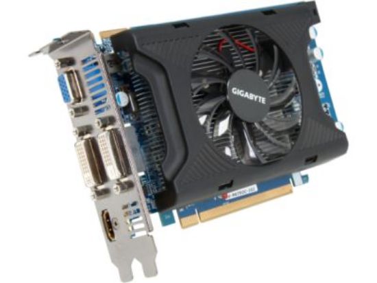 Picture of GIGABYTE GV-R675OC-1GI Radeon HD 6750 1GB 128-bit GDDR5 PCI Express 2.1 x16 HDCP Ready CrossFireX Support Video Card