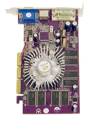 Picture of AOPEN FX5600-DV256 GeForce FX 5600 256MB 128-bit DDR AGP 4X/8X Video Card