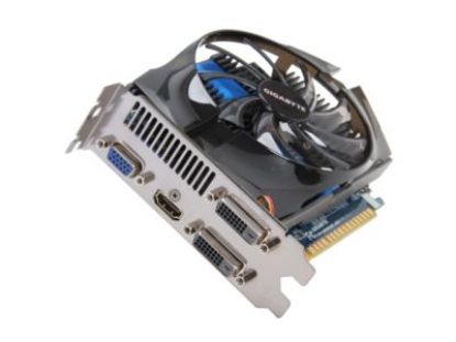 Picture of GIGABYTE GV-N650OC-2GI GeForce GTX 650 2GB 128-Bit GDDR5 PCI Express 3.0 x16 HDCP Ready Video Card Manufactured Recertified