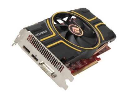 Picture of POWERCOLOR AX7850 1GBD5-DH Radeon HD 7850 1GB 256-bit GDDR5 PCI Express 3.0 x16 HDCP Ready CrossFireX Support Video Card