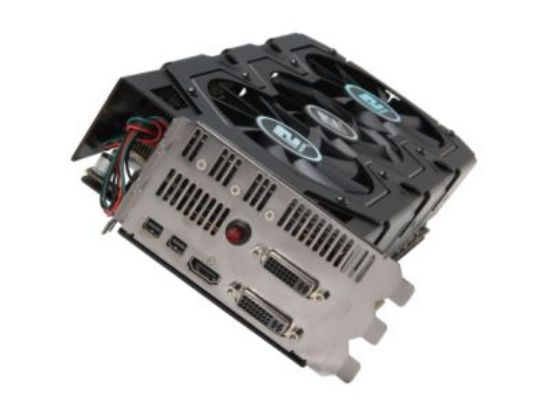 Picture of POWERCOLOR AX7990 6GBD5-2DHJ Radeon HD 7990 6GB 384-bit x2 GDDR5 PCI Express 3.0 x16 HDCP Ready CrossFireX Support Video Card