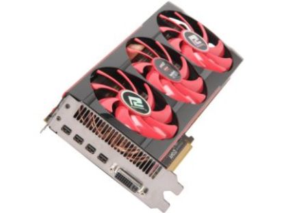 Picture of POWERCOLOR AX7990 6GBD5-M4DHG Radeon HD 7990 6GB 384-bit x2 GDDR5 PCI Express 3.0 x16 CrossFireX Support Video Card