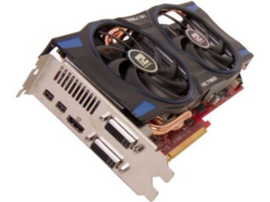 Picture of POWERCOLOR AX7950 3GBD5-2DHV5E Radeon HD 7950 3GB 384-bit GDDR5 PCI Express 3.0 x16 CrossFireX Support Video Card