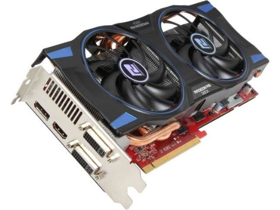 Picture of POWERCOLOR AXR9 280X 3GBD5-DHE Radeon R9 280X 3GB 384-bit GDDR5 PCI Express 3.0 x16 HDCP Ready CrossFireX Support Video Card