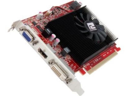 Picture of POWERCOLOR AXR7 240 2GBD3-HE/OC Radeon R7 240 2GB 128-bit DDR3 PCI Express 3.0 x16 HDCP Ready CrossFireX Support Video Card