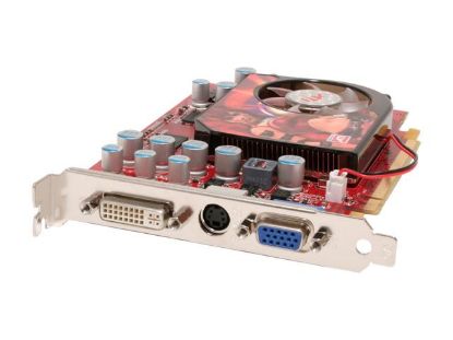 Picture of JETWAY X16PR-ED-128L Radeon X1600PRO 128MB 128-bit GDDR3 PCI Express x16 Video Card