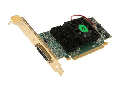 Picture of MATROX QID-E128LPAF Parhelia-LX 128MB PCI Express x16 Low Profile Workstation Video Card