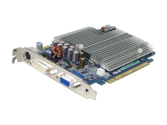 Picture of ASUS EN7600GS SILENT/HTD/256M GeForce 7600GS 256MB 128-bit GDDR2 PCI Express x16 SLI Support Video Card