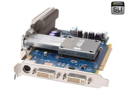 Picture of ASUS EN7600GT SILENT/2DHT/256M GeForce 7600GT 256MB 128-bit GDDR3 PCI Express x16 SLI Supported Video Card