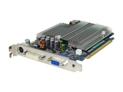 Picture of ASUS EN7300GT/SILENT/HTD/256M/A GeForce 7300GT 256MB 128-bit GDDR2 PCI Express x16 SLI Support Video Card
