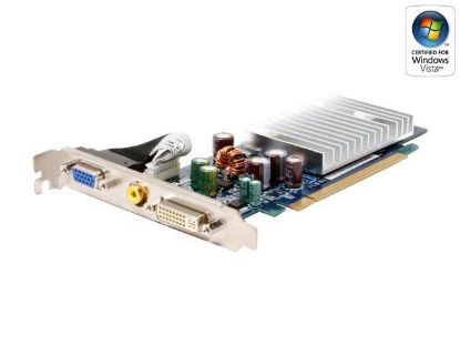 Picture of ASUS EN7100GS512/TD/128M GeForce 7100GS 512MB (128MB onboard) 64-bit GDDR2 PCI Express x16 Video Card