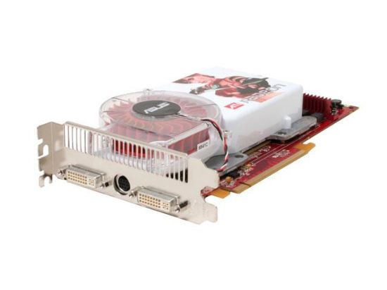 Picture of ASUS EAX1900XT/HTVDP/256M Radeon X1900XT 256MB 256-bit GDDR3 PCI Express x16 HDCP Ready CrossFireX Support Video Card