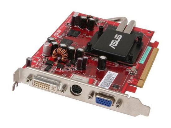 Picture of ASUS EAX1650PRO SILENT GE/HTD/256M Radeon X1650PRO 256MB 128-bit GDDR3 PCI Express x16 Video Card