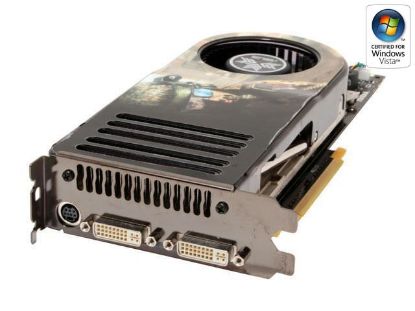 Picture of ASUS EN8800GTX/HTDP/768M GeForce 8800 GTX 768MB 384-bit GDDR3 PCI Express x16 HDCP Ready SLI Support Video Card