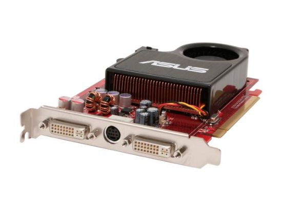 Picture of ASUS EAX1650XT/2DHT/256M/A Radeon X1650XT 256MB 128-bit GDDR3 PCI Express x16 CrossFireX Support Video Card