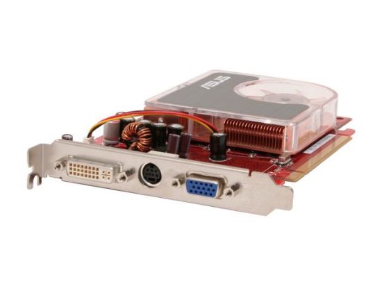 Picture of ASUS EAX1650PRO GAMER EDITION/HTD/256M Radeon X1650PRO 256MB 128-bit GDDR3 PCI Express x16 Video Card