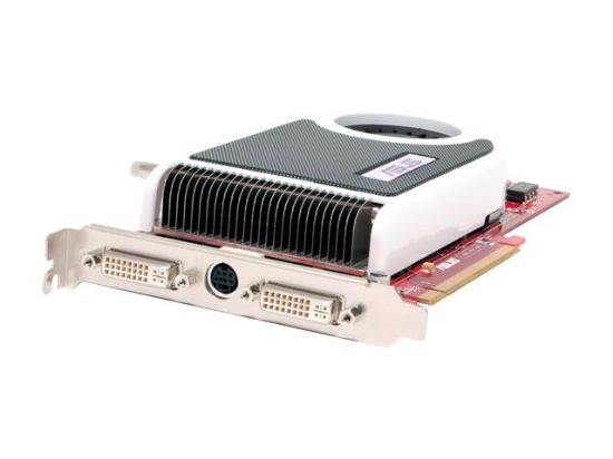 Picture of ASUS EAX1950PRO CROSSFIRE/HTDP/256M Radeon X1950PRO 256MB 256-bit GDDR3 PCI Express x16 HDCP Ready CrossFireX Support HDCP Video Card