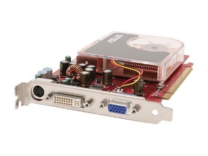 Picture of ASUS EAX1650PRO/HTD/256M Radeon X1650PRO 256MB 128-bit GDDR2 PCI Express x16 CrossFireX Support Video Card