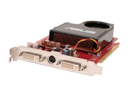 Picture of ASUS EAX1650XT CROSSFIRE/2DHT/256M/A Radeon X1650XT 256MB 128-bit GDDR3 PCI Express x16 Video Card