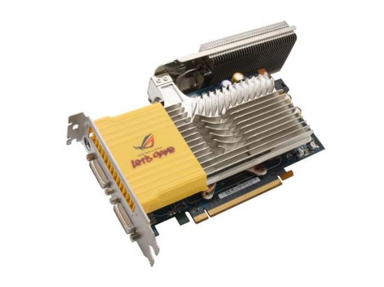 Picture of ASUS EN8600GTS SILENT/HTDP/256M GeForce 8600 GTS 256MB 128-bit GDDR3 PCI Express x16 HDCP Ready SLI Support Video Card