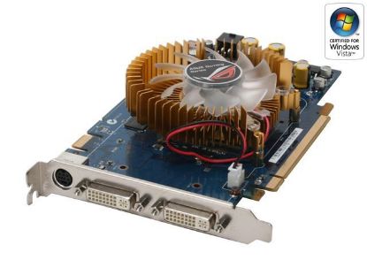 Picture of ASUS EN8600GTS/G/HTDP/256M GeForce 8600 GTS 256MB 128-bit GDDR3 PCI Express x16 HDCP Ready SLI Support Video Card