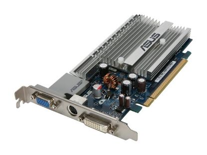 Picture of ASUS EN7200GS/HTD/128M GeForce 7200GS 128MB 64-bit GDDR2 PCI Express x16 Video Card