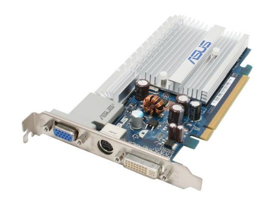 Picture of ASUS EN7200GS/HTD/256M GeForce 7200GS 256MB 64-bit GDDR2 PCI Express x16 Video Card