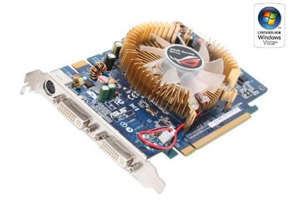 Picture of ASUS EN8600GT/HTDP/512M/A GeForce 8600 GT 512MB 128-bit GDDR3 PCI Express x16 HDCP Ready SLI Support Video Card