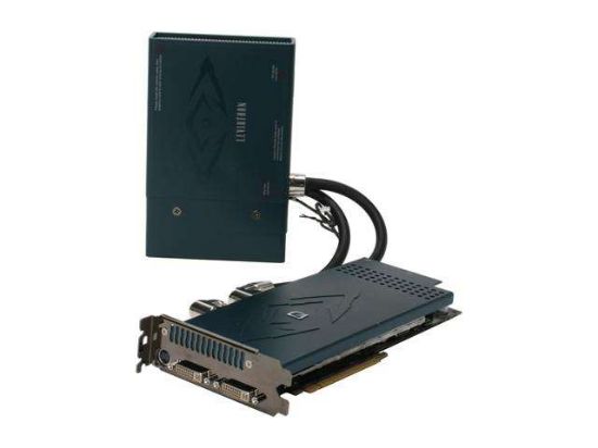 Picture of LEADTEK PX8800 ULTRA LEVIATHAN GeForce 8800 Ultra 768MB 384-bit GDDR3 PCI Express x16 HDCP Ready SLI Support Video Card