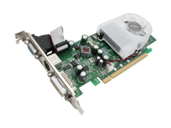 Picture of LEADTEK WINFAST PX8400GS TDH EXTREME GeForce 8400 GS 512MB (256MB on board) 64-bit GDDR2 PCI Express x16 HDCP Ready Video Card