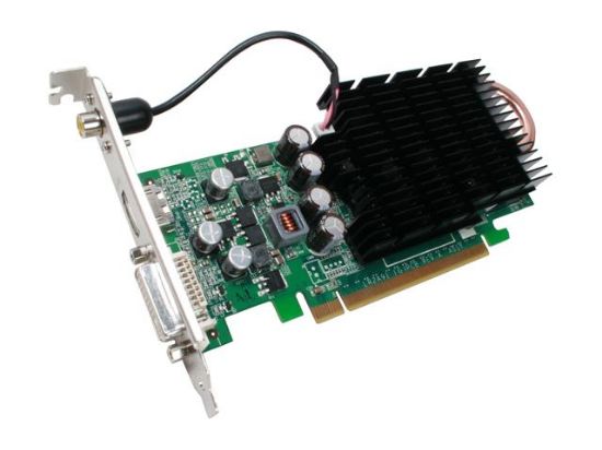 Picture of LEADTEK PX8500 GT TDH HDMI GeForce 8500 GT 256MB 128-bit GDDR2 PCI Express x16 HDCP Ready SLI Support Low Profile Video Card