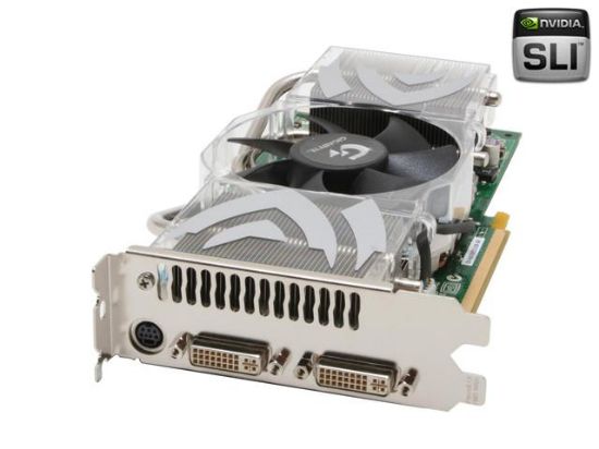 Picture of GIGABYTE GV-NX79X512VB-RH GeForce 7900GTX 512MB 256-bit GDDR3 PCI Express x16 SLI Support Video Card