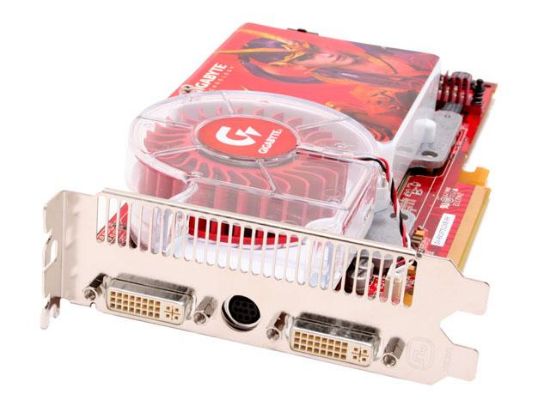 Picture of GIGABYTE GV-RX19T512VB-RH Radeon X1900XT 512MB 256-bit GDDR3 PCI Express x16 Lead Free Video Card